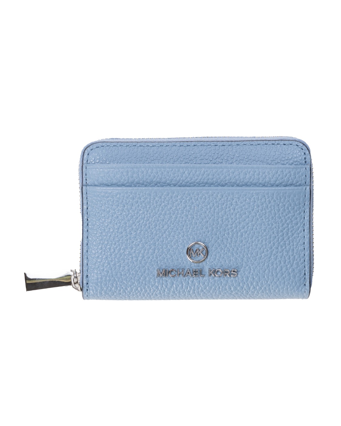 shop MICHAEL KORS Saldi Portacarte: Michael Kors portafoglio Jet Set in pelle martellata.
Dettagli in metallo tonalità argento.
Dettagli esterno: 4 scomparti per carte di credito.
Dettagli interno: scomparto centrale con zip per contanti e monete.
Chiusura con zip.
Dimensioni: 12 x 8 x 2 cm.
Composizione: 100% Pelle.
Fabbricato in Cina.. 34S1ST9Z1L-464CHAMBRAY number 7133722